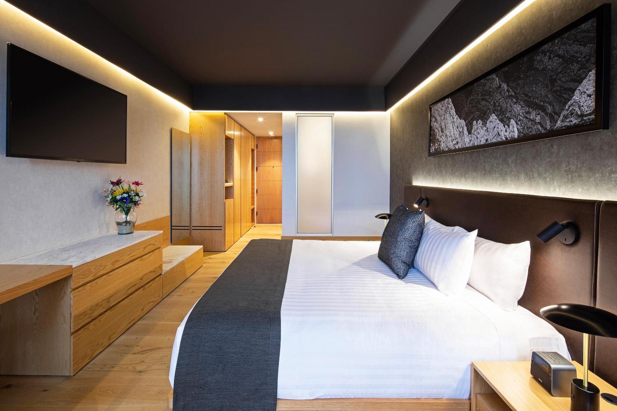 Galeria Plaza Monterrey 호텔 외부 사진 A room at the hotel