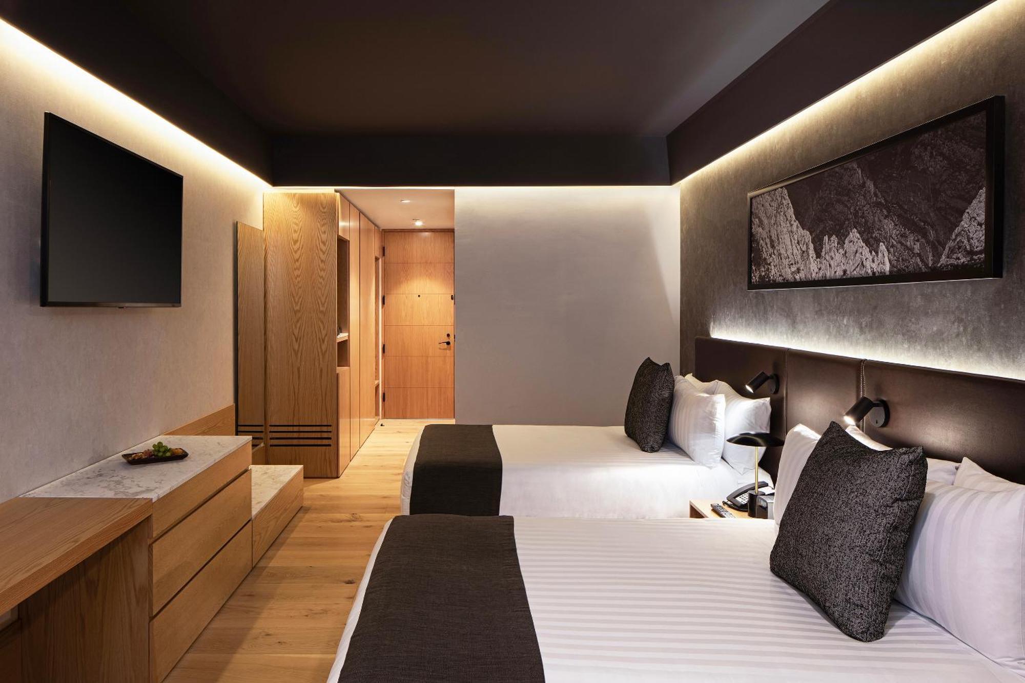Galeria Plaza Monterrey 호텔 외부 사진 A room at the hotel
