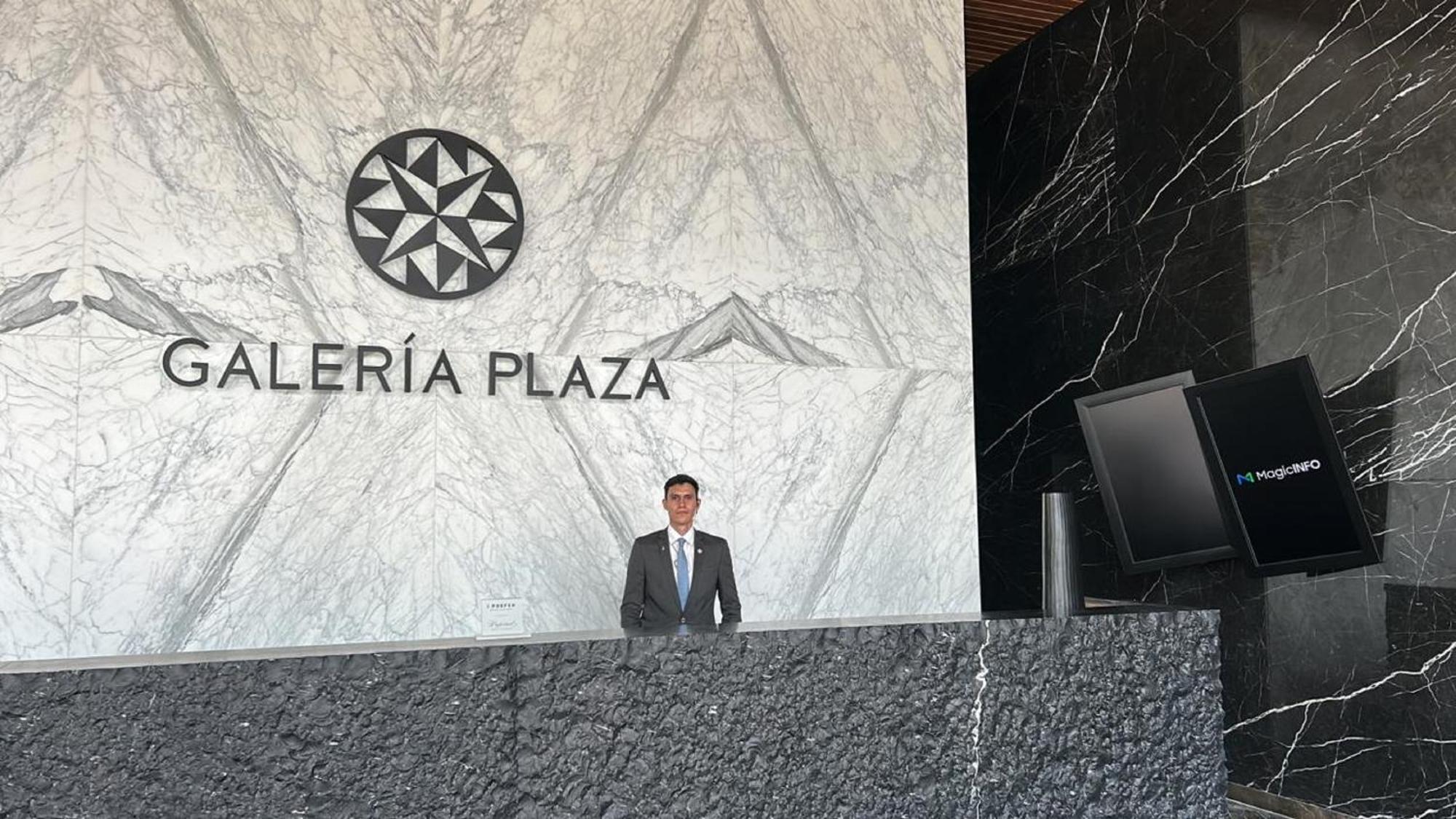 Galeria Plaza Monterrey 호텔 외부 사진 Entrance